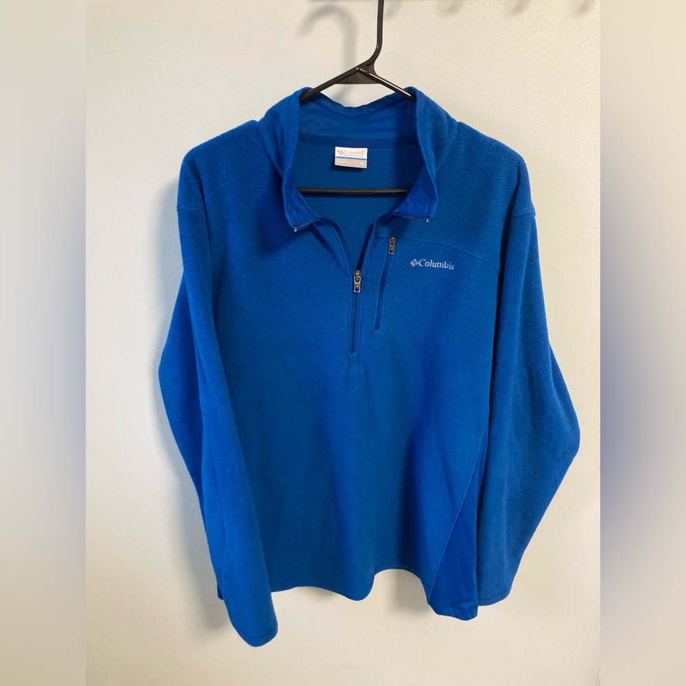 Mens Columbia 1/4 Fleece Pullover XL